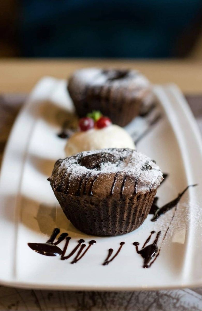 Sufleu de Ciocolata cu Inghetata